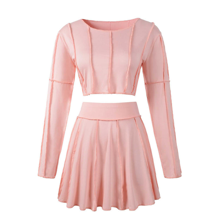 Mini pleated skirt