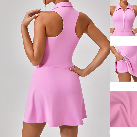 Tight High Waist Sports Dress Women&