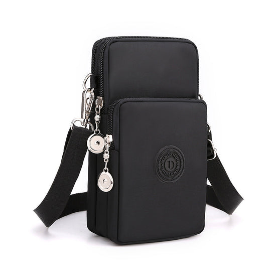 Mobile Phone Bag Female Cross-body Oxford Cloth Crossbody Pouch
