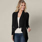 Oversized knitted cardigan