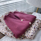 Knitted cardigan coat