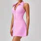 Tight High Waist Sports Dress Women&