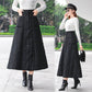 Down midi skirt