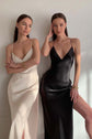 Satin Maxi Dress