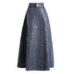 Mid-length Embroidered Sequins