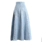 Mid-length Embroidered Sequins