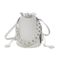 Trendy Fashion Net Red Bucket Bag Niche Design Diagonal Cross Ocean Shoulder Bag Casual Female Bag