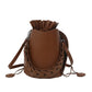 Trendy Fashion Net Red Bucket Bag Niche Design Diagonal Cross Ocean Shoulder Bag Casual Female Bag