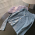 Knitted cardigan coat