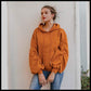 Pumpkin Color Pleated