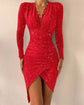 Printed Slim Dresses