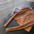 Knitted cardigan coat