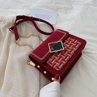 Western style chain cross-body bag
