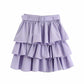 Layered mini skirt