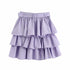Layered mini skirt