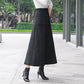 Down midi skirt