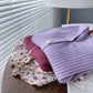 Knitted cardigan coat