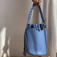 Trendy Fashion Net Red Bucket Bag Niche Design Diagonal Cross Ocean Shoulder Bag Casual Female Bag