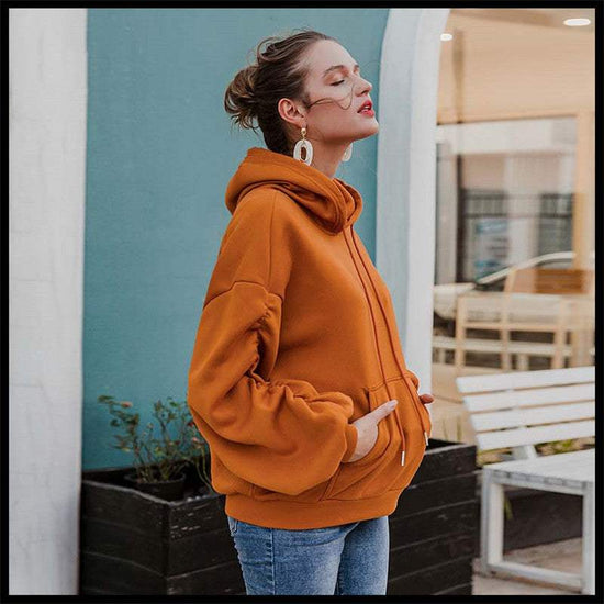 Pumpkin Color Pleated
