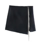 Artificial Gemstone Fringed Mini Skirt