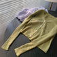 Knitted cardigan coat