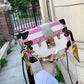 New Style One Shoulder Cross Body Female Foreign Style Graffiti Printed Box Bag