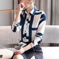 Lapel Color Loose Chiffon Shirt Top Cardigan Shirt Women&