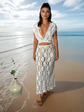 Brocade Lace Two Piece Set