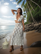 Brocade Lace Two Piece Set